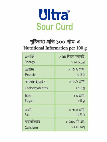 Ultra Sour Curd 75g 652143500840 , Ultra Sour Curd 500g 652143500833